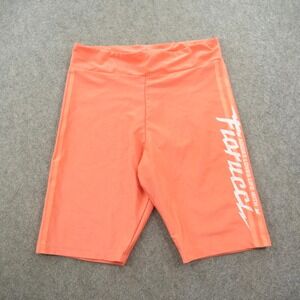 Adidas x Fiorucci Shorts Womens Large Pink Cycling Actuve Gym Yoga Stretch